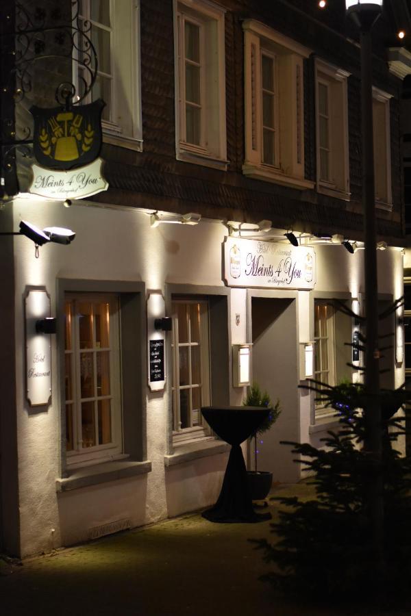 Hotel Restaurant Meints4You Im Burgerhof Recklinghausen Exterior foto